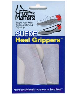 Foot Matters Suede Heel Grippers
