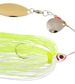 BOOYAH TANDEM BLADE SPINNERBAIT CHARTREUSE WHITE