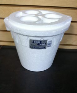 plastilite styrofoam minnow bucket 8qt
