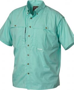drake cotton stay cool wingshooter's shirt short sleeve