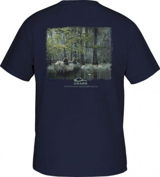 drake mississippi delta, destination series s/s t-shirt
