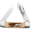 case knives amber bone canoe pocket knife