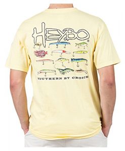 heybo inshore lures adult ss t-shirt