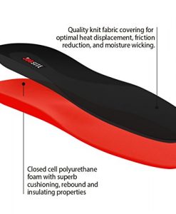 jobsite boot comfort support orthotic insoles