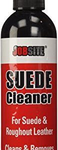 jobsite premium suede and nubuck leather cleaner liquid