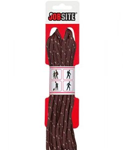 jobsite ultra strength braid round boot & shoe lace moss camo
