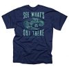 costa del mar logo map short sleeve t-shirt