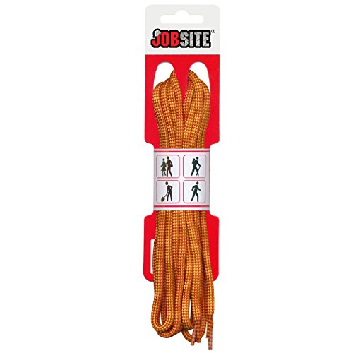 jobsite work duty boot laces yellow and brown 45''