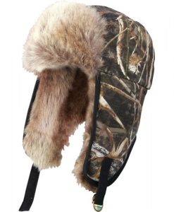 drake faux fur aviator hat