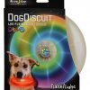nite ize flashflight dog discuit - led light-up flying disc