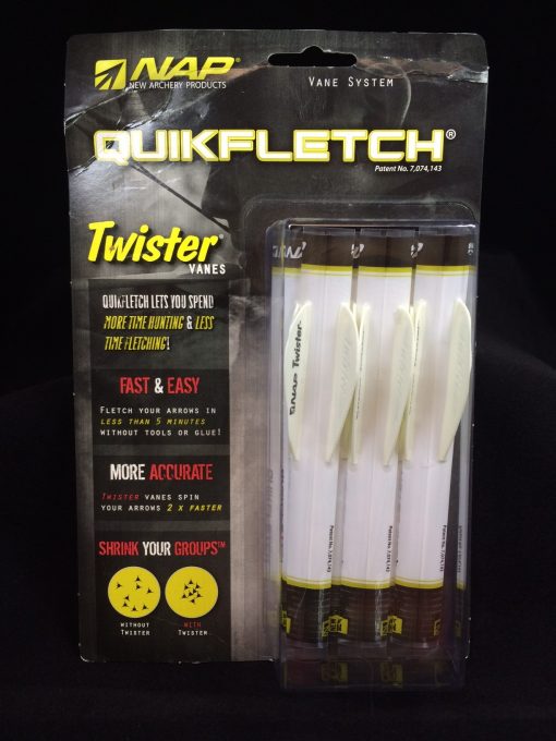 nap quikfletch twister 2" 6-pack