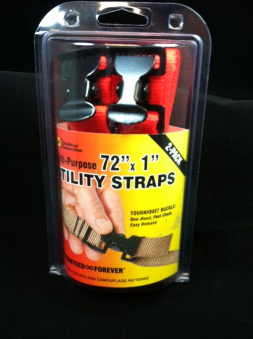 the outdoor connection multi-purpose utility straps 2 pack