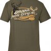 drake men's non-typical short sleeve tee