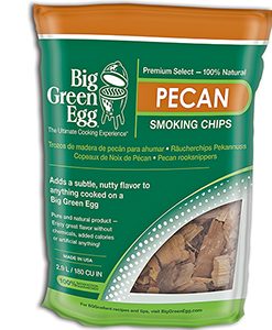 big green egg pecan smoking chips 2.9 l