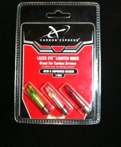 carbon express lazer eye lighted nock 3 pack