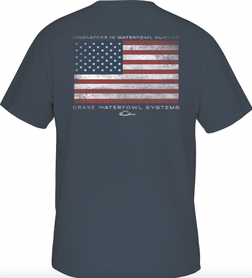 drake american flag t-shirt s/s