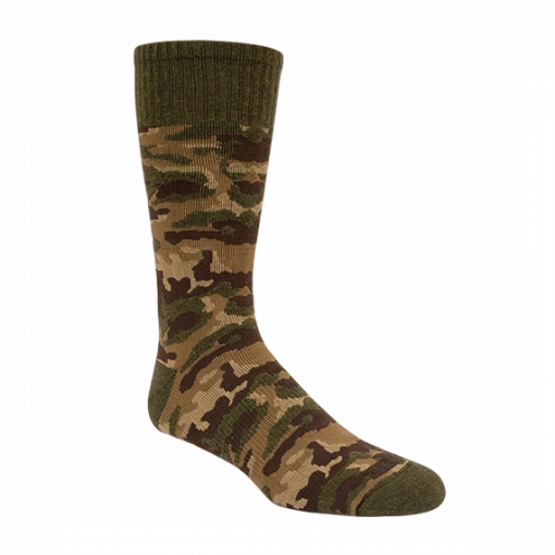 carhartt boy's camouflage crew sock