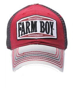 farm boy cycle shop mesh cap