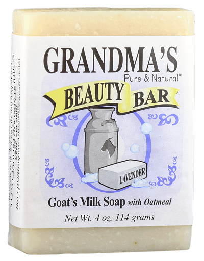 grandma's goat's milk beauty bar