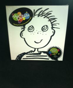 paint-a-doodle 12 x 12 boy painting kit