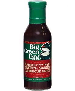 big green egg kansas city style sweet & smoky barbecue sauce 12 oz.