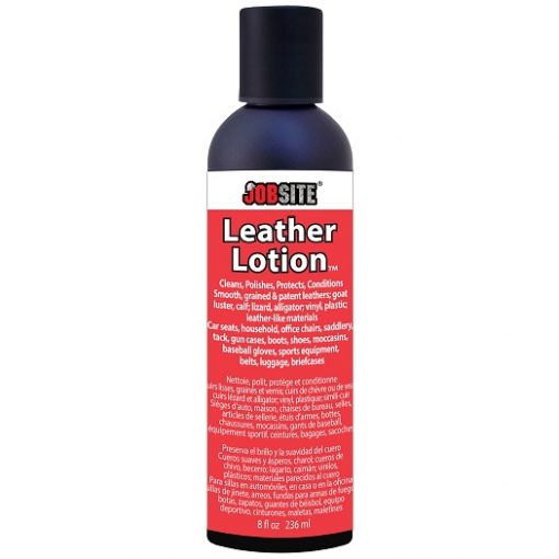 jobsite leather lotion 8 oz.