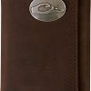 Drake Men's Leather Tri-Fold Wallet