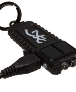 Browning Flash Rechargeable USB Keychain Light