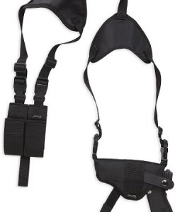 Bulldog Deluxe Shoulder Harness w/ Holster (Horizontal) & Ammo Pouch