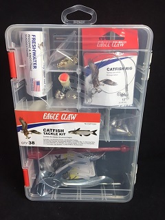 Eagle Claw Catfish Mini Tackle Kit 54 Pieces