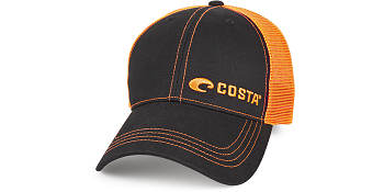 Costa Del Mar Neon Trucker Twill Hat