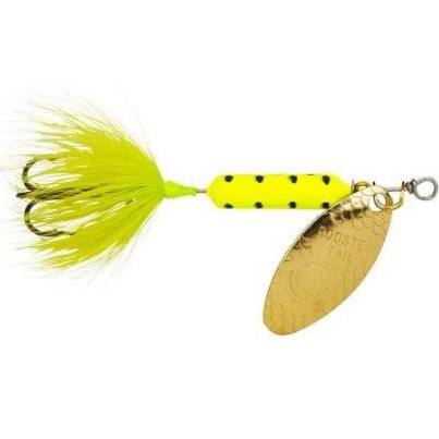 ORGINAL ROOSTER TAIL CHARTREUSE DALMATION