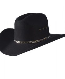 Turner Hats Black Felt Covered Hat