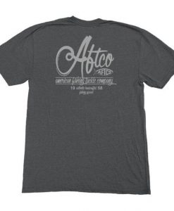 Aftco Men's Freehand Logo Short Sleeve T-Shirt