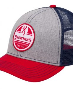 Browning Closure Cap - Red/Gray