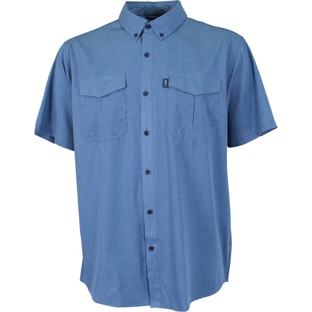 Aftco Men's Skylark SS Woven Shirt | Safford Trading Company