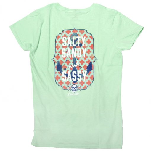 Calcutta Ladies Salty, Sandy, Sassy T-Shirt