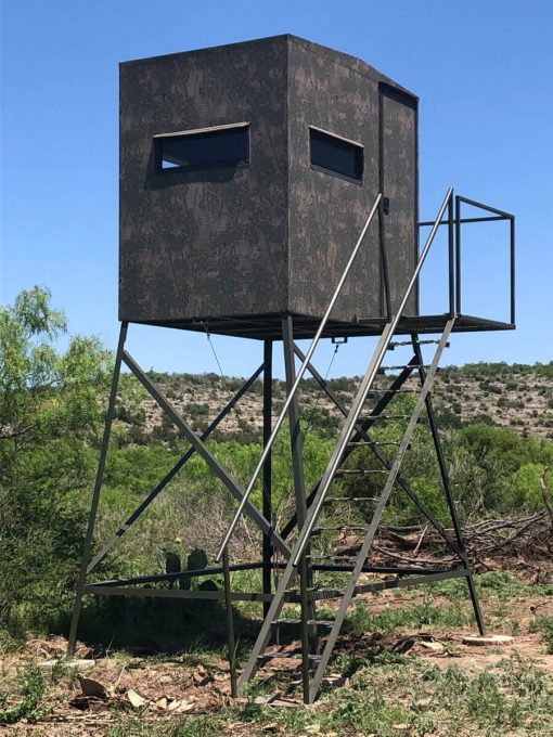 Atascosa Bushlan Outfitter 5X7 8' Tower Blind