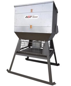 All Seasons 1,000LB Stand & Fill Broadcast Feeder