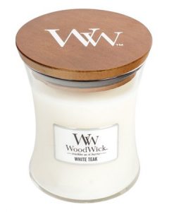 White Teak WoodWick Candle 10 oz.