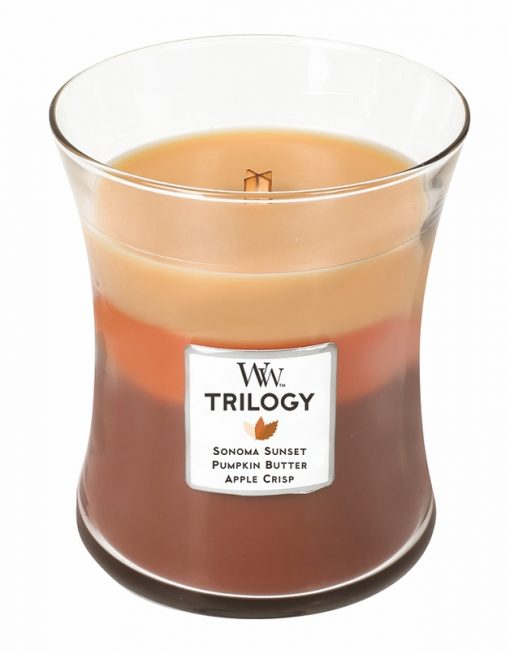 WoodWick Trilogy Autumn Comforts Candle