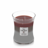 WoodWick Trilogy Forest Retreat Medium Candle Fragrances include: Redwood, Amber & Incense, Palo Santo