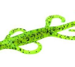 Zoom 6' Lizard Soft Bait 9 Pack - Chartreuse Pepper #002009