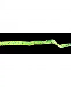 Zoom 6' U-Tale Worm 20 Count - Chartreuse Pepper #001-09