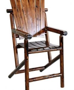 Leigh Country Char-log Bar Arm Chair #TX 93730
