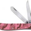Case Knife Mini Trapper Pink Camo #18319