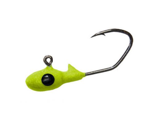 Gene Larew Lures Crappie Pro 1/16 Oz Sickle Jig Chartreuse #116OBS6310