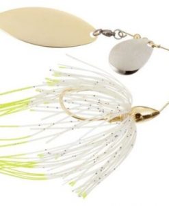 War Eagle Double Willow Spinnerbait- 1/2 Oz Hot Blue Herring #WE12GT50