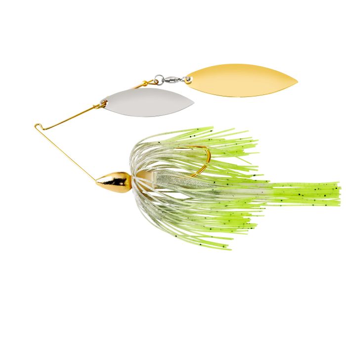 thumbnail image 2 of Gary Yamamoto Custom Baits Spinnerbait 3/8 Oz – Black Bone – Pack Of 3 2 of 5