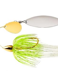 War Eagle Tandem Willow 1/2 oz. Spinnerbait - White Chartreuse